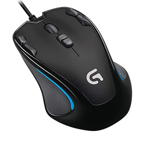 Logitech G300s Optical Ambidextrous Gaming Mouse - 9 Programmable Buttons, Onboard Memory image