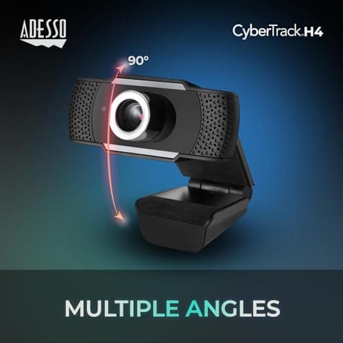 Adesso Cybertrack H4 1080p Webcam image