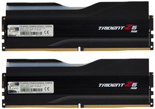 G.Skill Trident Z5 RGB Black DDR5-6000 CL30 64GB (2x32GB) image