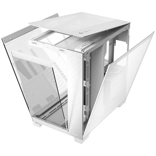 Antec C8 ATX Full Tower White / Silver with Tempered Glass Side Panel and USB 3.2 Gen 2 Type-C, USB 3.2 Gen 1 Type-A image