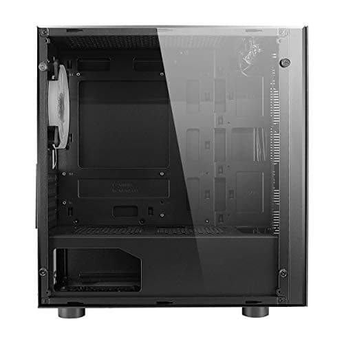 CiT Seven Micro ATX Mid Tower Black with Acrylic Side Panel and USB 2.0 Type-A Front Panel image