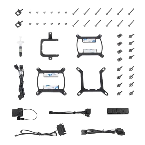 Silverstone IceMyst 360 Water 360mm 75.74 CFM Silver / Black image