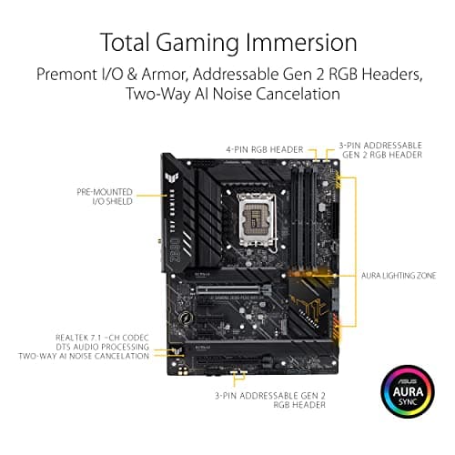 Asus Z690 TUF GAMING Z690-PLUS WIFI D4 DDR4 ATX image