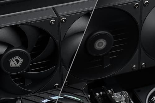 ID-COOLING AF-125 120mm Black 78.25 CFM PWM 3-Pack image