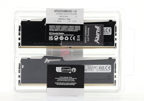 Kingston FURY Beast RGB Black DDR5-6000 CL36 32GB (2x16GB) image