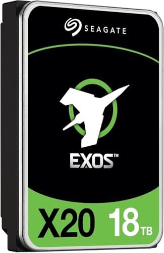Seagate Exos X20 18TB 3.5" HDD 7200RPM SATA image