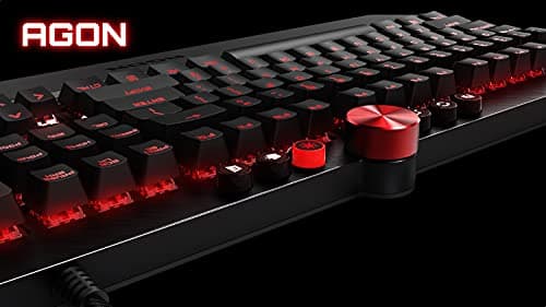 AOC AGK700 RGB Wired Cherry MX Red Gaming Keyboard image