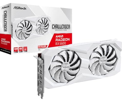 ASRock Challenger Radeon RX 6600 8GB GDDR6 White image