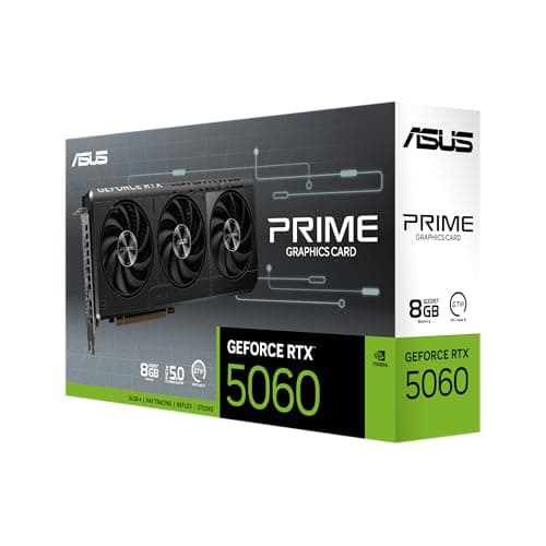 Asus GeForce RTX 5060 PRIME 8GB GDDR7 Black image