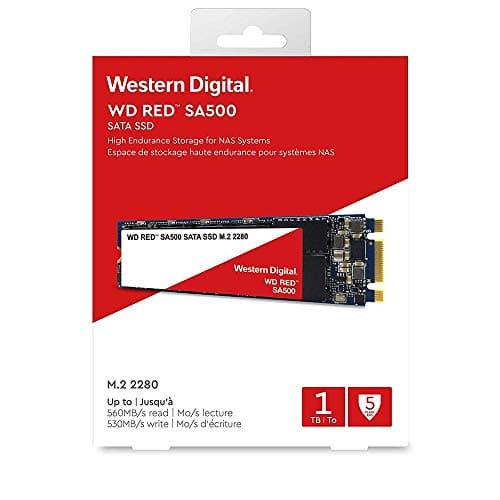 Western Digital Red SA500 500 GB SSD M.2-2280 SATA image