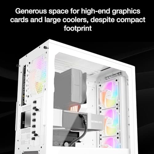 be quiet! Pure Base 501 LX ATX Mid Tower White with Tempered Glass Side Panel and USB 3.2 Gen 2 Type-C, USB 3.2 Gen 1 Type-A image