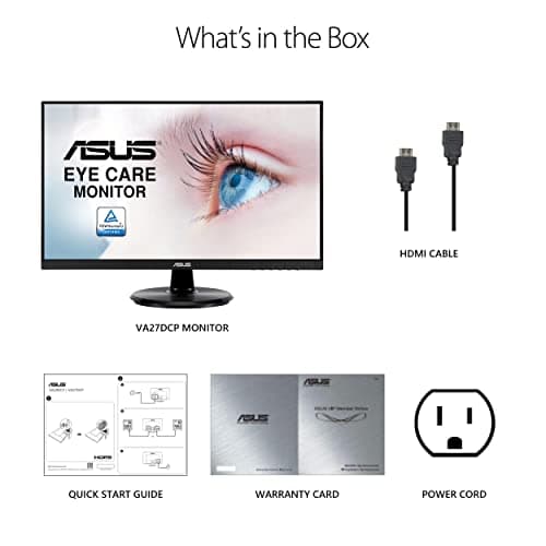 Asus VA27DCP 27" 1080p 75Hz IPS Monitor image