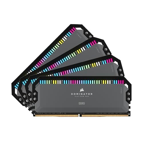 Corsair Dominator Platinum RGB Black DDR5-5600 CL36 64GB (4x16GB) image