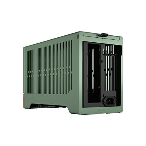 Fractal Design Terra Mini-ITX Desktop Green / Brown Mesh Side Panel Front Panel USB 3.2 Gen 2x2 Type-C                                                    USB 3.2 Gen 1 Type-A image