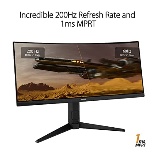 Asus TUF Gaming VG30VQL1A 29.5" 2560x1080 200Hz VA Curved Monitor image