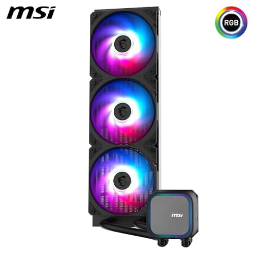 MSI MAG CORELIQUID A13 Water 360mm 62.6 CFM Black image