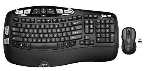 Logitech MK550 Wireless Ergonomic Keyboard With Laser Mouse image