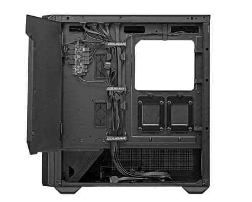 Cougar MX600 RGB ATX Full Tower Black with Tempered Glass Side Panel and USB 3.2 Gen 2 Type-C, USB 3.2 Gen 1 Type-A image