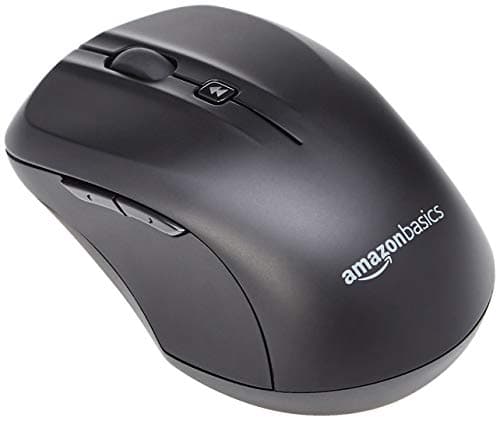 AmazonBasics Wireless Computer Keyboard and Mouse Combo - Full Size - US Layout (QWERTY) image