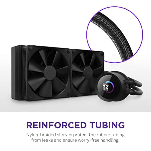 NZXT Kraken Water 240mm 78.02 CFM Black image