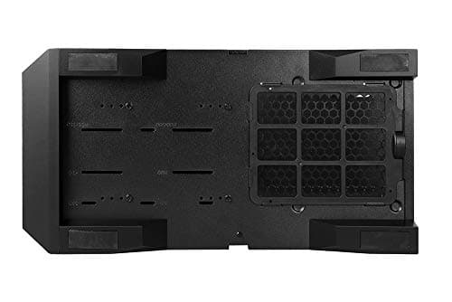 Antec Dapper Dark Phantom DP301M Black Steel / ARGB Lighting / Tempered Glass Side Panel Compact Micro-ATX Gaming Case image