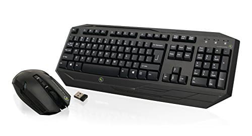 IOGEAR Kaliber Gaming Wireless Standard Keyboard With Optical Mouse image