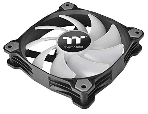 Thermaltake Pure Plus RGB TT Premium Edition 140mm Black RGB PWM 70.32 CFM 3-Pack image