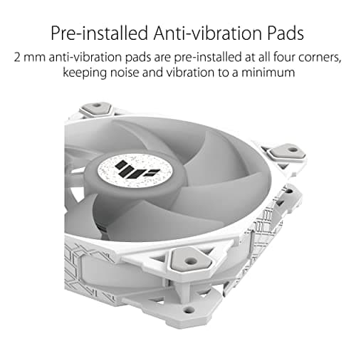 Asus TUF GAMING TF120 120mm ARGB PWM 76 CFM White image