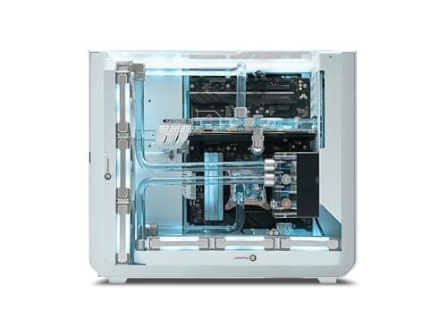 SSUPD Xhuttle ATX Mid Tower White Tempered Glass image