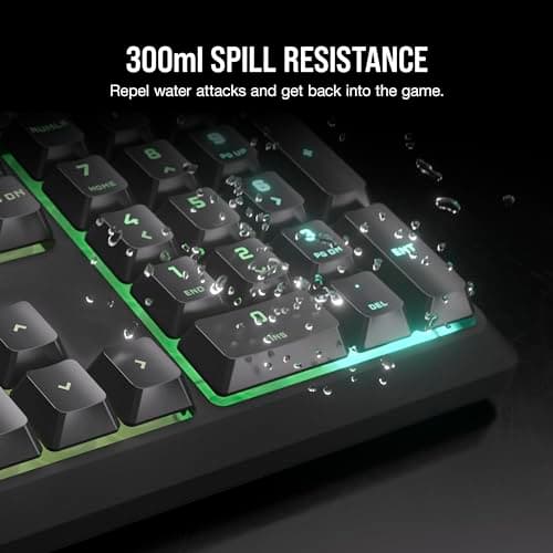 Corsair K55 CORE RGB RGB Wired Gaming Keyboard image