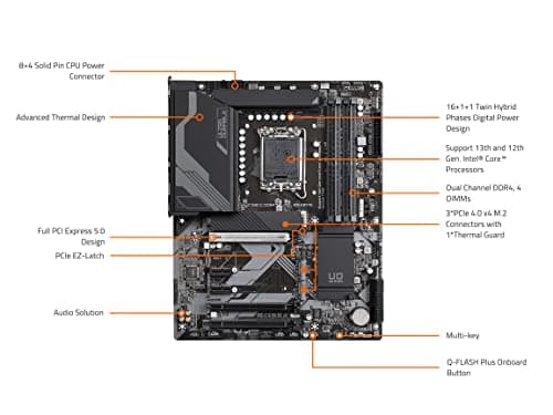 Gigabyte Z790 D LGA1700 DDR4 ATX image