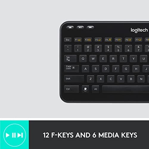 Logitech K360 Wireless Slim Keyboard image