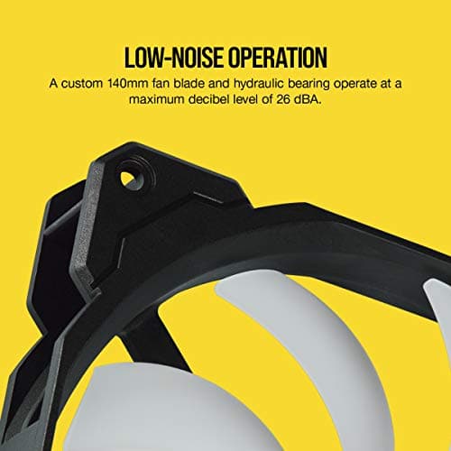 Corsair iCUE SP140 140mm Black RGB 2-Pack image