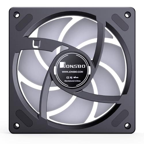 Jonsbo ZB-120B 120mm Black Addressable RGB PWM 65.26 CFM 1-Pack image