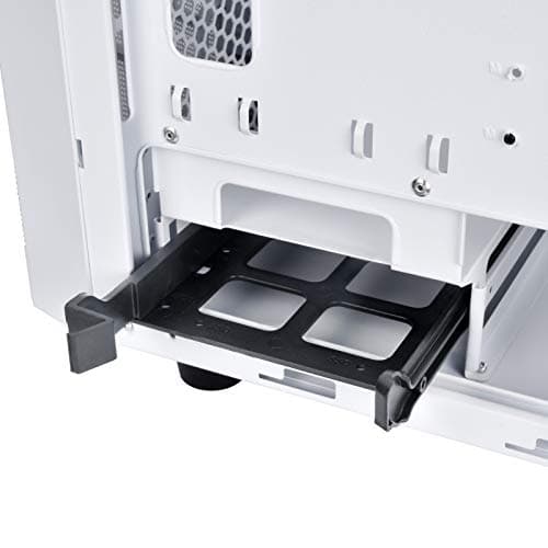 Silverstone PS15 Micro ATX Mid Tower White with Tempered Glass Side Panel and USB 3.2 Gen 1 Type-A Front Panel image