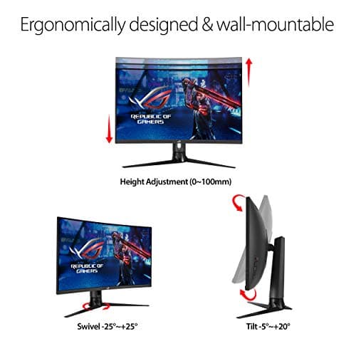Asus ROG Strix XG32VC 31.5" 1440p 170Hz VA Curved Monitor image