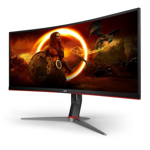 AOC CU34G2X/BK 34" 3440x1440 144Hz VA Curved Monitor image