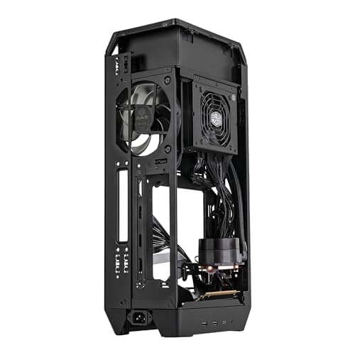 Cooler Master NCORE 100 MAX Mini-ITX Tower Gold with Mesh Side Panel and 850 W Power Supply image
