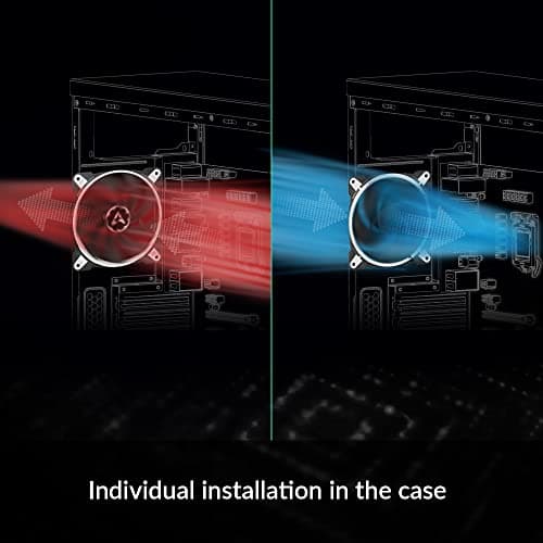 ARCTIC BioniX F120 120mm Black / White PWM 1-Pack image