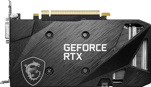 MSI GeForce RTX 3050 VENTUS 2X XS OC 8GB GDDR6 Black Gray image