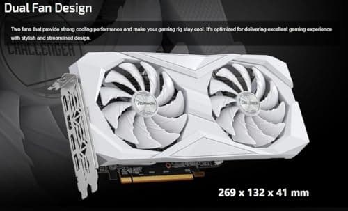 ASRock Challenger Radeon RX 6600 8GB GDDR6 White image