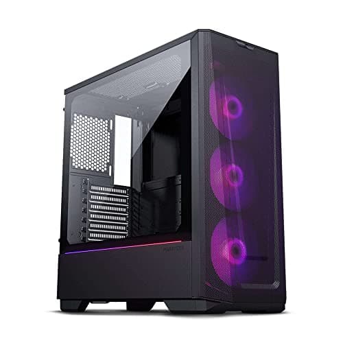 Phanteks Eclipse G360A ATX Mid Tower Black Tempered Glass Side Panel main image