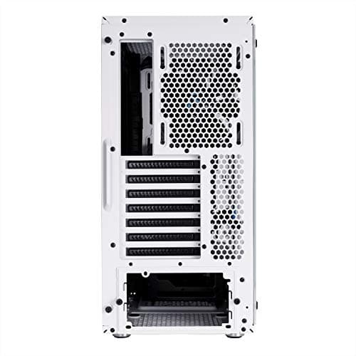Fractal Design Meshify C ATX Mid Tower White / Black Tempered Glass Side Panel image