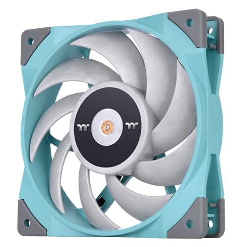 Thermaltake TOUGHFAN 120mm Turquoise PWM 58.35 CFM image
