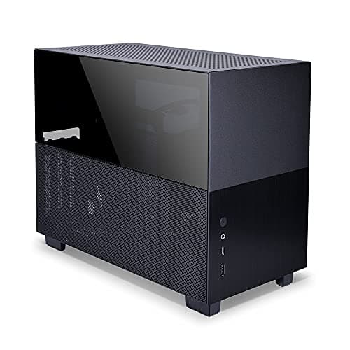 Lian Li Q58 Mini-ITX Desktop Black Tempered Glass Side Panel, PCIe 4.0 image