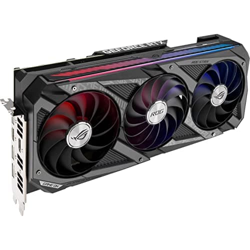 Asus ROG STRIX GAMING OC V2 GeForce RTX 3070 LHR 8GB GDDR6 Black / Silver image