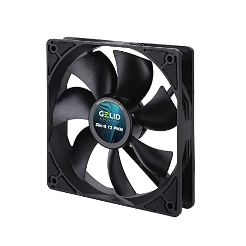 Gelid Solutions Silent 12 120mm Black PWM 64.5 CFM 1-Pack image