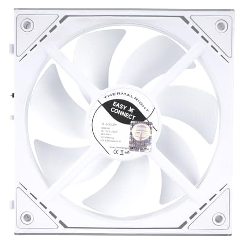 Thermalright TL-M12QW 120mm White PWM Addressable RGB 68.9 CFM image