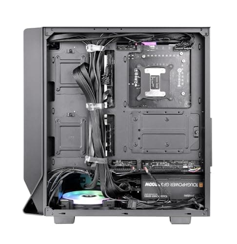 Thermaltake Ceres 350 MX ATX Mid Tower Black Tempered Glass Side Panel image
