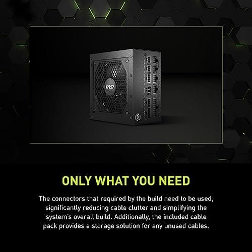 MSI MAG A850GL PCIE5 850W Fully Modular 80+ Gold Certified image